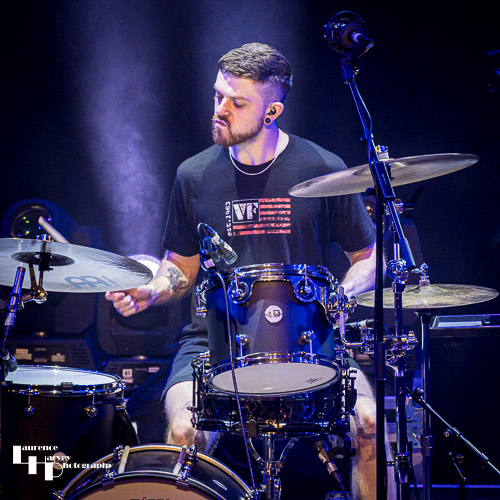 Thom Gardner on drums