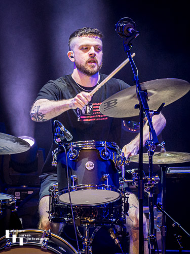 Thom Gardner on drums