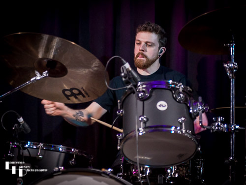 Thom Gardner on drums