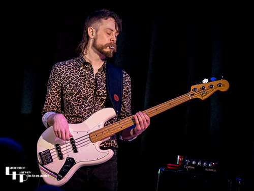 Joe Thorpe on bass
