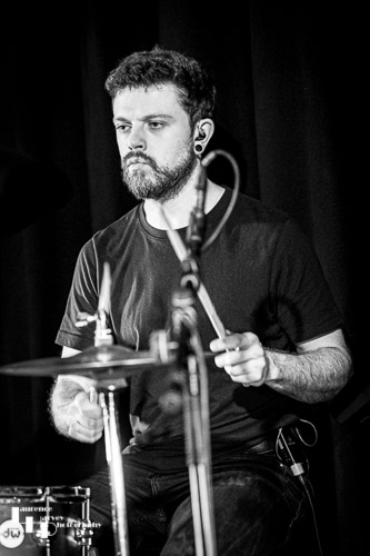 Thom Gardner on drums
