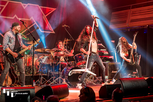 Collateral on stage at The Apex