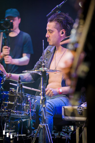 Ben Atkinson on drums