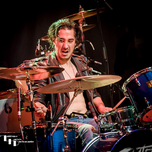Ben Atkinson on drums