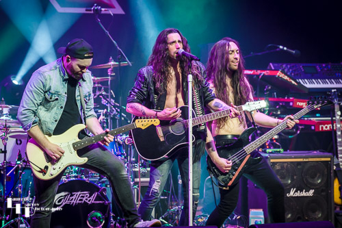 Collateral on stage at The Apex