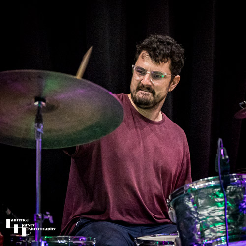 Oscar Reynolds on drums