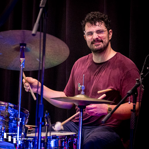 Oscar Reynolds on drums