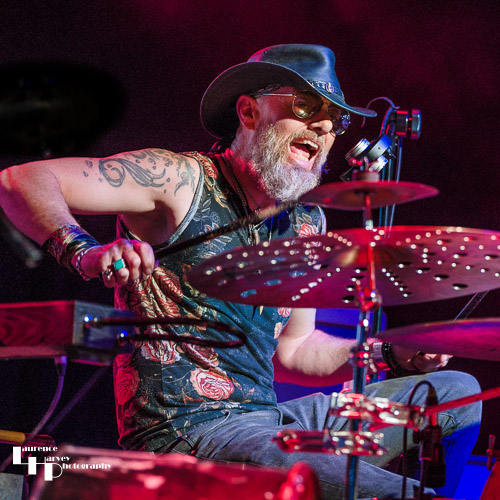 Iain 'E' Moncrieff on drums & vocals