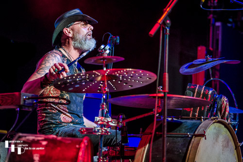 Iain 'E' Moncrieff on drums & vocals