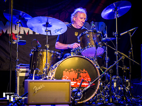 Kevin Morris on drums