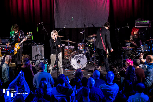 Desperate Journalist on stage at The John Peel Centre