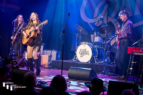 Demi Marriner & her band on stage at The Apex