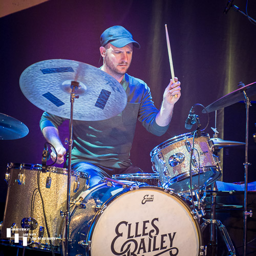 Matthew Jones on drums
