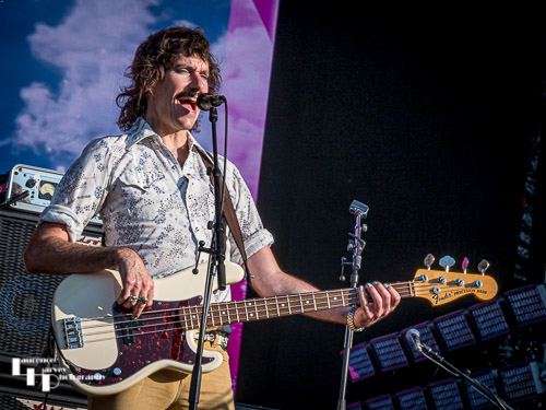 Matthew Waer on bass & backing vocals