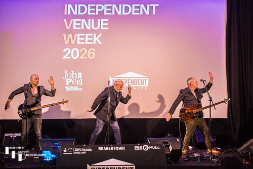 The Annex on stage at The John Peel Centre