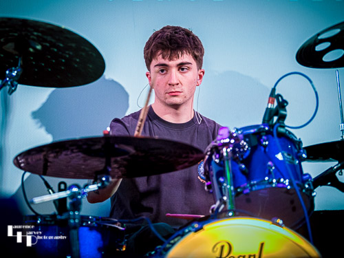 The Jess Davey Band: Thomas Overy on drums