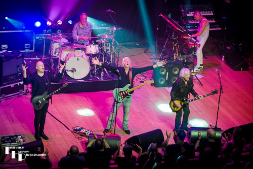 FM on stage at The Apex