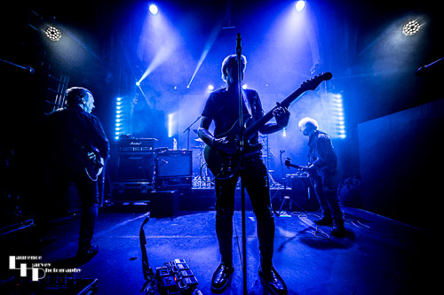 FM on stage at Colchester Arts Centre