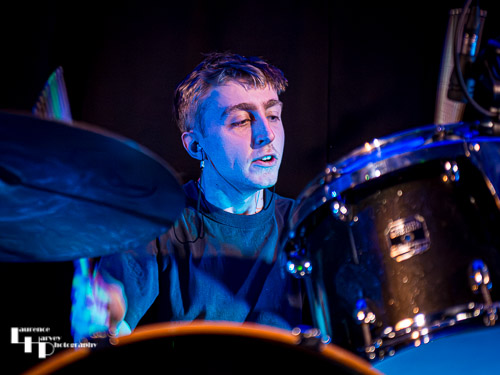 Daniel on drums