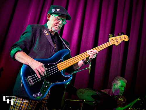 Marcel McClarnon on bass