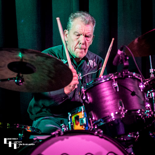 Jon 'Eddie' Edwards on drum