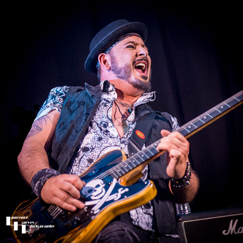 Byron 'Beej' Garbett on guitar