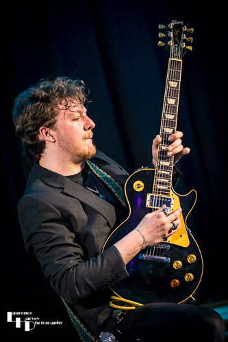 Marc Bradley on guitar