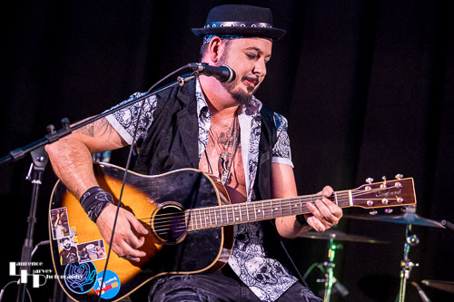 Byron 'Beej' Garbett on guitar