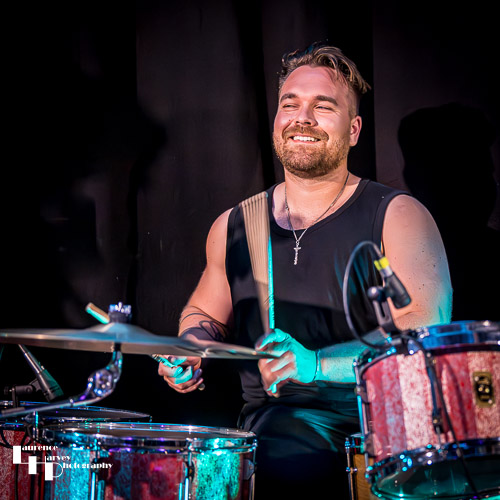 Lewis 'Big Truck' Turner on drums