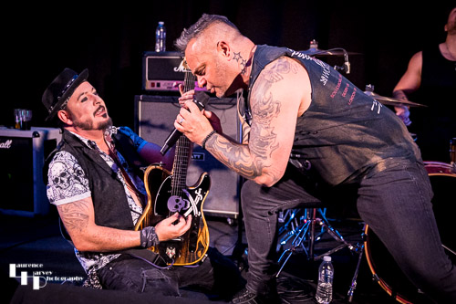 David Foster on vocals, Byron 'Beej' Garbett on guitar