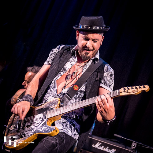 Byron 'Beej' Garbett on guitar