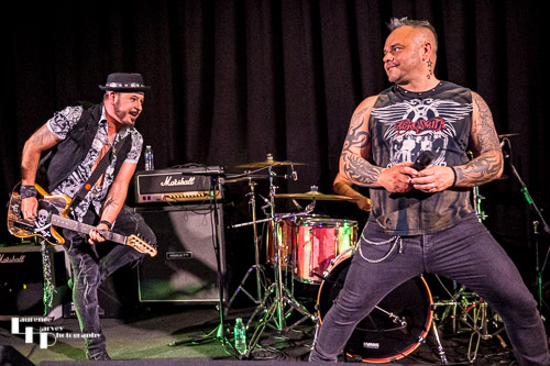 David Foster on vocals, Byron 'Beej' Garbett on guitar