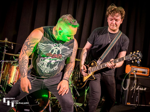 David Foster on vocals, Marc Bradley on guitar