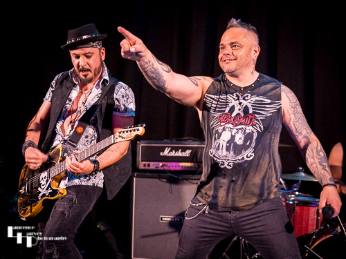 David Foster on vocals, Byron 'Beej' Garbett on guitar