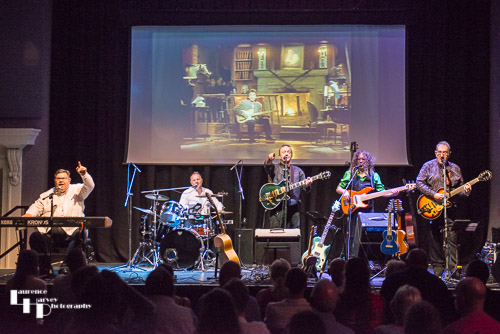 The George Harrison Project on stage at Diss Corn Hall