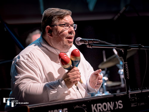 Phil Toms on keys, percussion & vocals