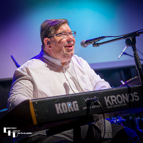 Phil Toms on keys, percussion & vocals