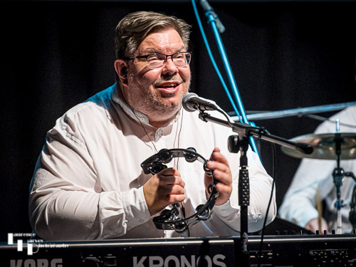 Phil Toms on keys, percussion & vocals