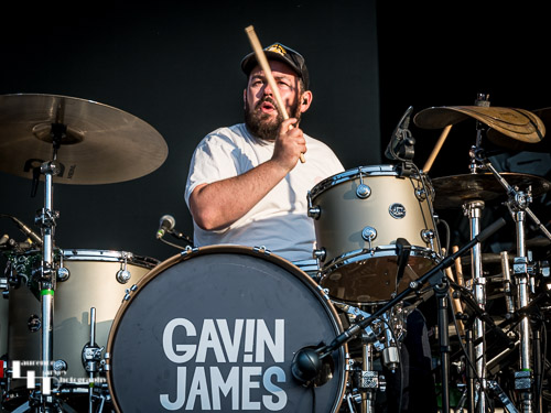 Gavin James' drummer