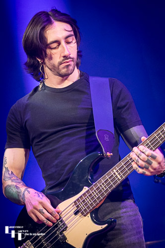 Alex Orefice on bass