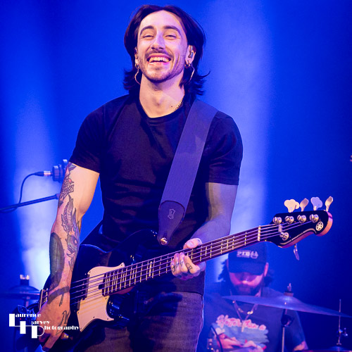 Alex Orefice on bass