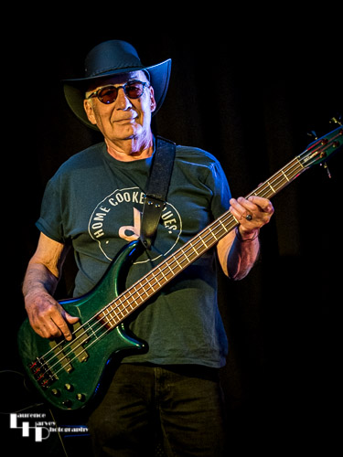Miles Steeden on bass