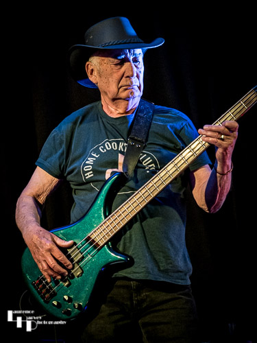 Miles Steeden on bass