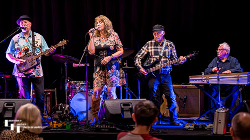 Home Cooked Blues on stage at The John Peel Centre