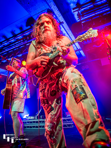 Hippy Joe Hymas on mandolin