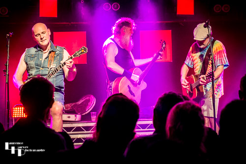 Hayseed Dixie on stage at The Waterfront