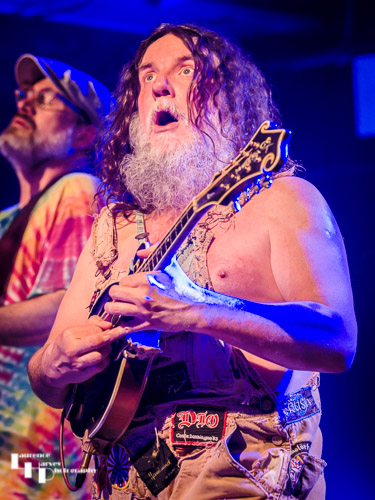 Hippy Joe Hymas on mandolin