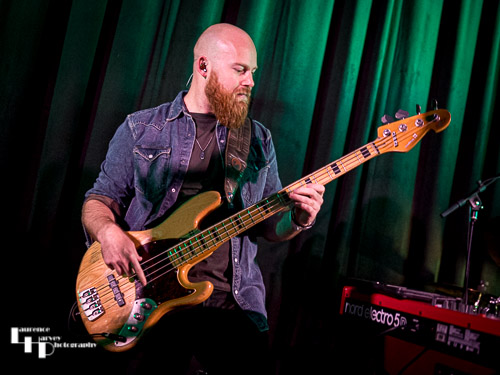 Paddy Blight on bass