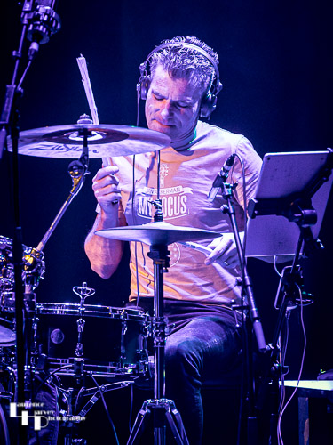 Marijn van den Berg on drums