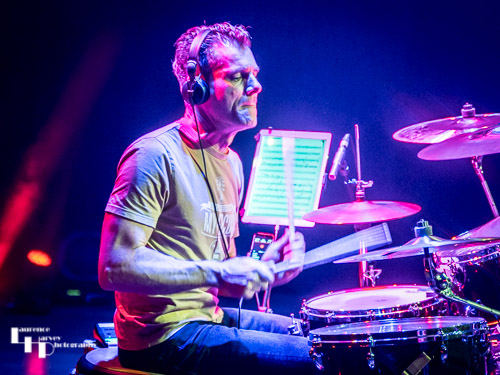 Marijn van den Berg on drums